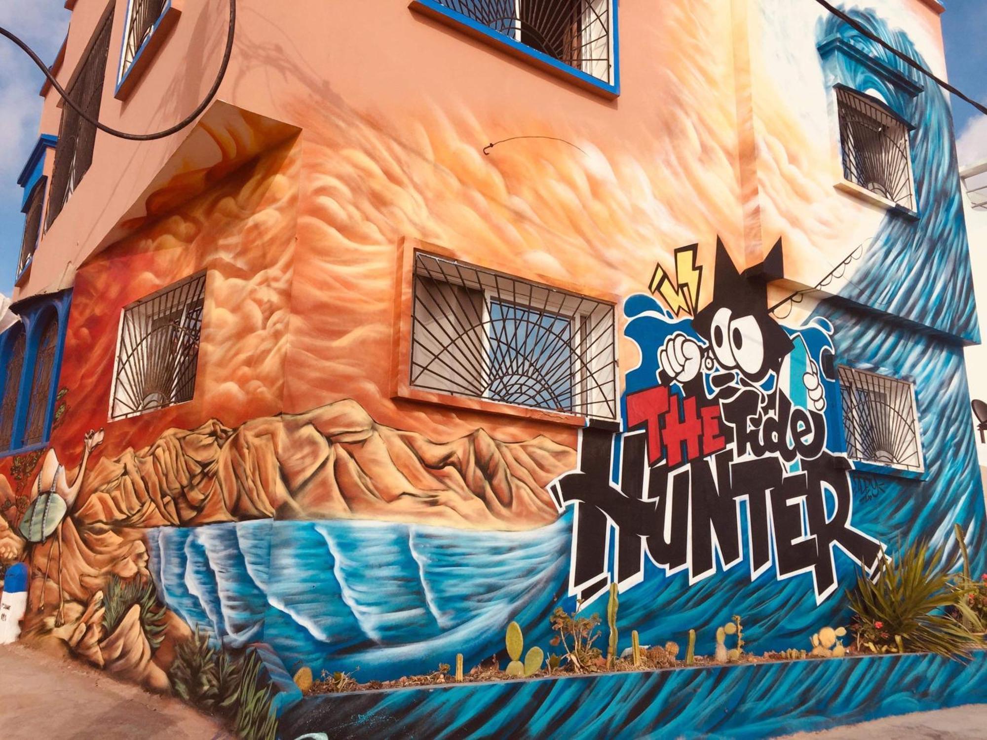 Ferienwohnung Tidehunter Surf House Imsouane Exterior foto