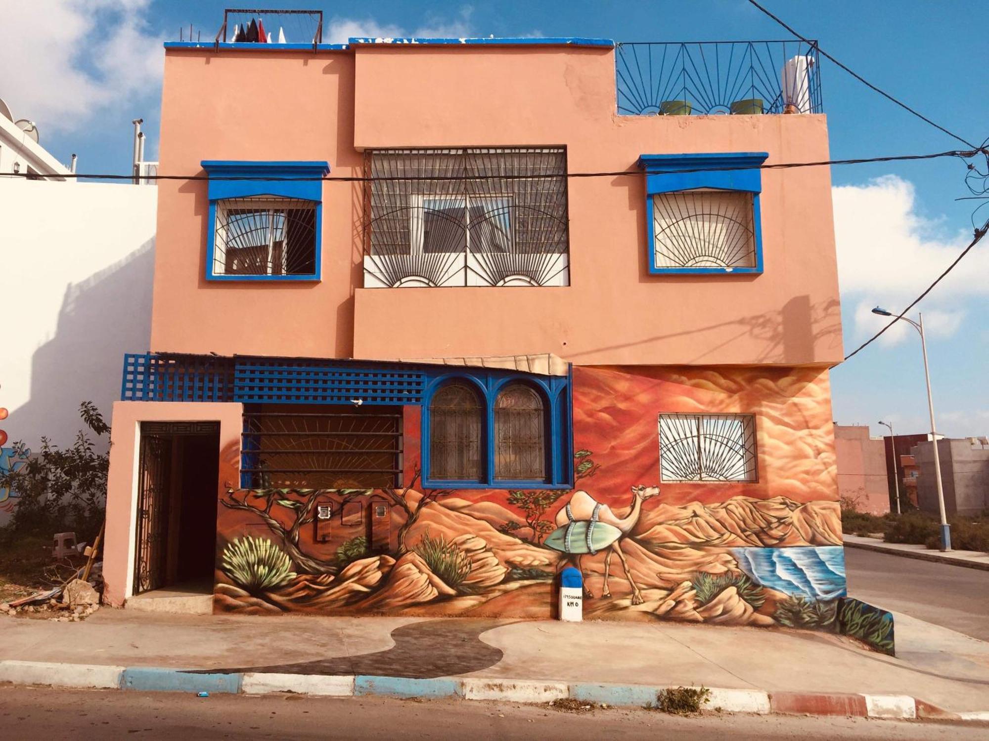 Ferienwohnung Tidehunter Surf House Imsouane Exterior foto